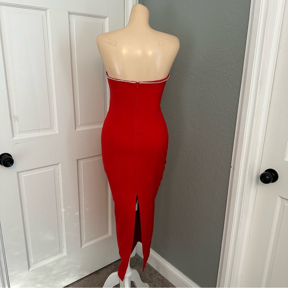REVOLVE RUNAWAY THE LABEL BEC MIDI DRESS - Picture 11 of 16